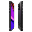 Etui Spigen do iPhone 15 Pro, Rugged Armor MagSafe, Czarne