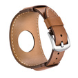 Pasek Skórzany do Apple Watch 1/2/3/4/5/6/7/8/9/10/11/SE Ultra 1/2/3 42/44/45/46/49mm, Brązowy