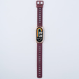 Pasek Silikonowy do Xiaomi Smart Band 10 / 9 / 8, Bordowy