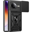 Etui pancerne do Xiaomi Poco F7 Pro, CamShield Slide, czarne
