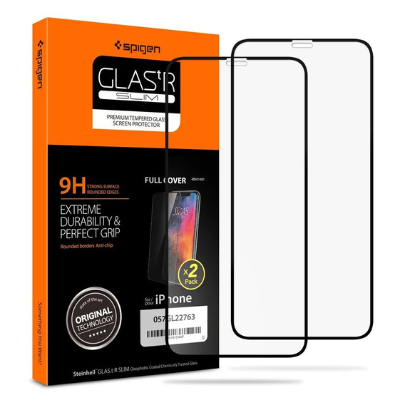 Szkło Hartowane SPIGEN do iPhone 11 Pro / iPhone X/XS, Full Cover (2sztuki)