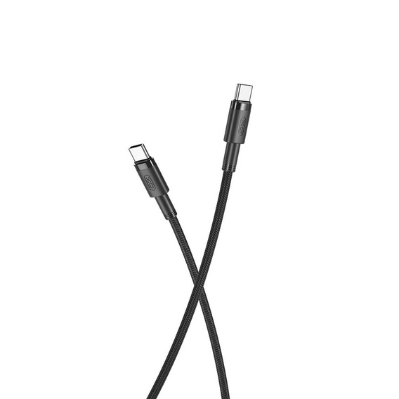 XO Kabel NB-Q199 Type-C 100W 150cm, czarny