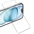 2x Szkło Hartowane do iPhone 15 Plus, ERBORD 9H Hard Glass, szybka