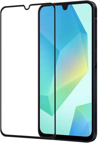 Szkło Hartowane 3D do Samsung Galaxy A16 / A16 5G, czarna ramka