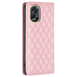 Etui z klapką do Oppo A38 4G, Wallet, BINFEN COLOR, różowe