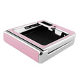 Etui Litchi Leather do Samsung Galaxy Z Flip5 5G, różowe