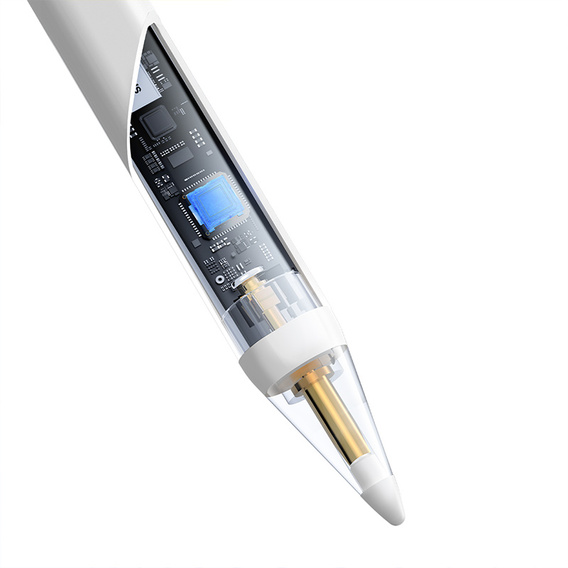 Aktywny Rysik USB-C OS-Baseus Smooth Writing 2 Series Stylus Lite z diodami LED - moon white