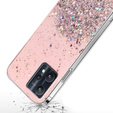 Etui do Realme 9 Pro+ Plus / Realme 9 4G, Glittery, różowe