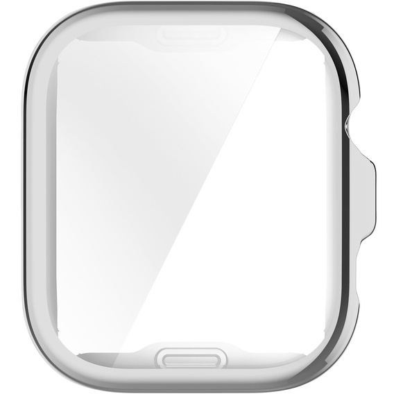2w1 Etui z Osłoną na ekran do Huawei Watch Fit 4, Srebrne