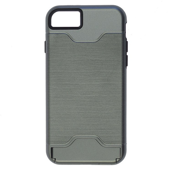 SHTL Etui Brushed KickStand Armor Apple iPhone 8/7 4.7 - Grey