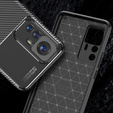 Etui do Xiaomi 12T, Carbon Gel, czarne