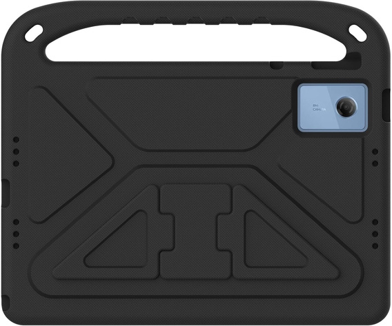 Etui dla dzieci do Lenovo Idea Tab 11" 2025 TB336FU TB336ZU, dziecięce z uchwytem, czarne