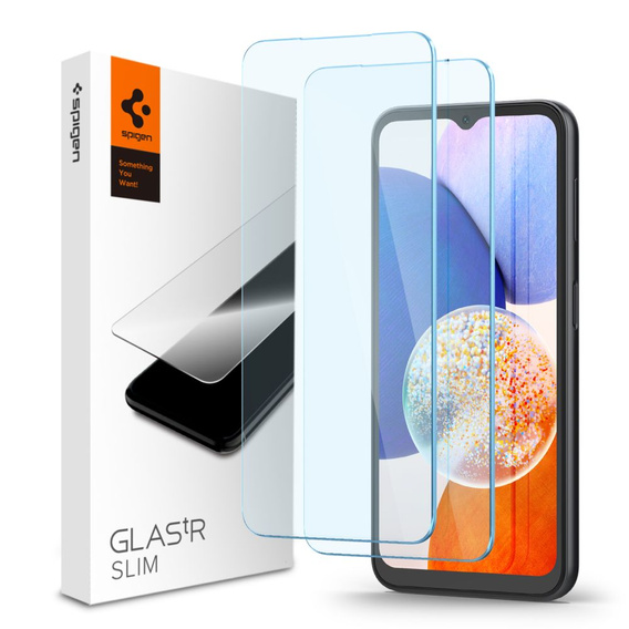 Spigen Glas.TR Slim Szkło Hartowane do Samsung Galaxy A15 4G / 5G / A25 5G (2 sztuki)