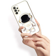 Etui do Samsung Galaxy A52 / A52s, Astronaut, białe