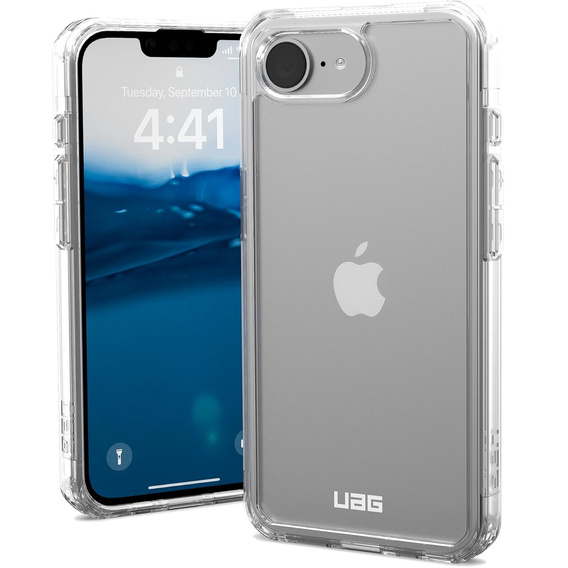 Etui Urban Armor Gear do iPhone 16e, Plyo, przezroczyste