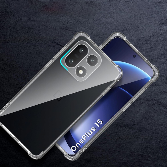 Etui do OnePlus 15, Dropproof, przezroczyste