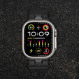 Bransoleta do Apple Watch 1/2/3/4/5/6/7/8/9/10/11/SE Ultra 1/2/3 42/44/45/46/49mm, Czarna