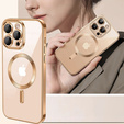Etui do iPhone 16 Pro Max, Electro MagSafe, desert titanium + Szkło na ekran