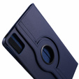 Etui do Lenovo Tab M11, Obrotowe 360, granatowe