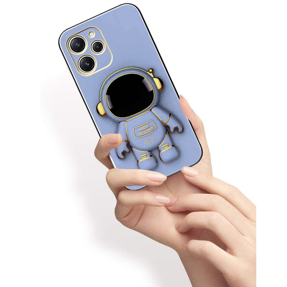Etui do Xiaomi Redmi 12, Astronaut, niebieskie