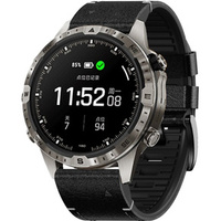 Pasek Skórzany Quickfit do zegarków Garmin Fenix 5X/6X/6X PRO/7X, Czarny