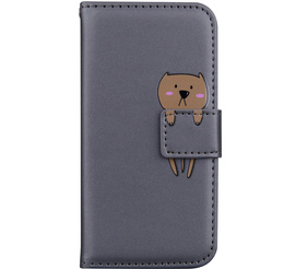 Etui Wallet do Huawei P30 Lite, Teddy, Grey