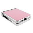 Etui Litchi Leather do Samsung Galaxy Z Flip5 5G, różowe