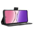 Etui z klapką do Oppo A5 Pro 5G, Card Slot, czarne