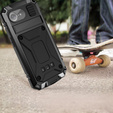 Etui pancerne do iPhone 16E, R-JUST, czarne