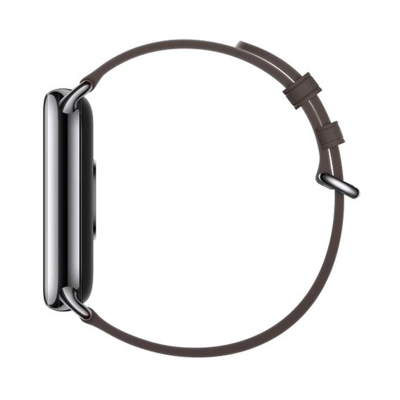 Pasek Skórzany do Xiaomi Smart Band 10 / 9 / 8, Brązowy