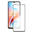 Szkło Hartowane 3D do Oppo A18 4G / A38 4G, czarne