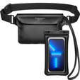 SPIGEN A620 Uniwersalna Wodoodporna Saszetka Waist Bag + Etui wodoodporne, Black