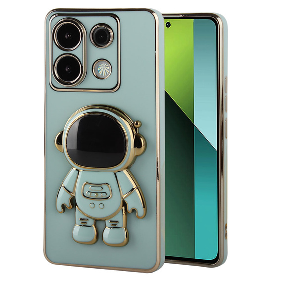 Etui do Xiaomi Redmi Note 13 Pro 5G, Astronaut, zielone + Szkło Hartowane 9H