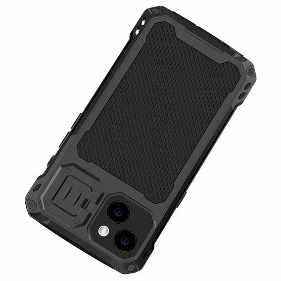 Etui do iPhone 14, CamShield Case, z podstawką, czarne