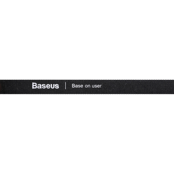 Baseus taśma rzepowa organizer 3m, czarna