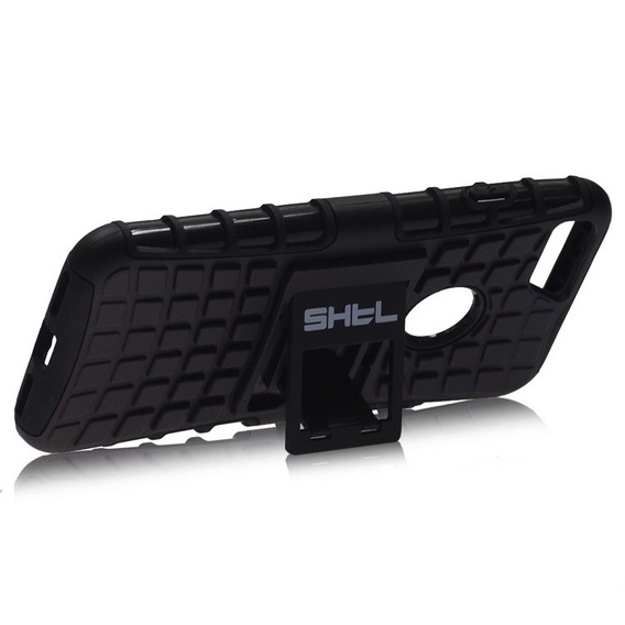 Etui do iPhone 7/8, SHTL Rugged Armor pancerne czarne