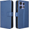 Etui z klapką do Motorola Edge 50 Pro, Wallet Smart Magnet, niebieskie