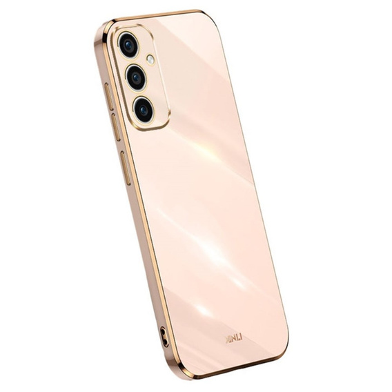 Etui do Samsung Galaxy A55 5G, Glamour CamShield, różowe