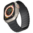 Pasek Silikonowy do Apple Watch 1/2/3/4/5/6/7/8/9/10/11/SE Ultra 1/2/3 42/44/45/46/49mm, Czarny