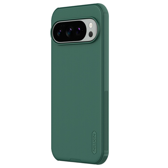 Etui Nillkin Frosted Shield Pro MagSafe do Google Pixel 10 Pro XL – zielone, magnetyczne, wzmocniona ochrona