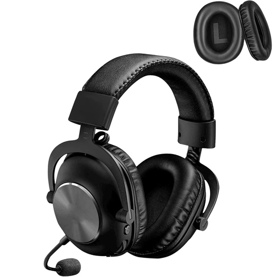 Poduszki/Nauszniki do słuchawek Logitech G Pro X - czarne
