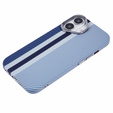 Etui do iPhone 16, Carbon Fiber MagSafe, niebieskie