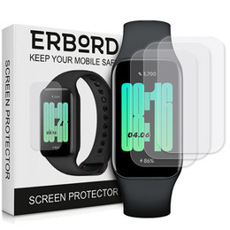 3x Folia Hydrożelowa ERBORD do Xiaomi Redmi Smart Band 2