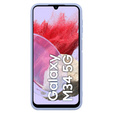 Etui do Samsung Galaxy M34 5G, Silicone Lite, niebieskie