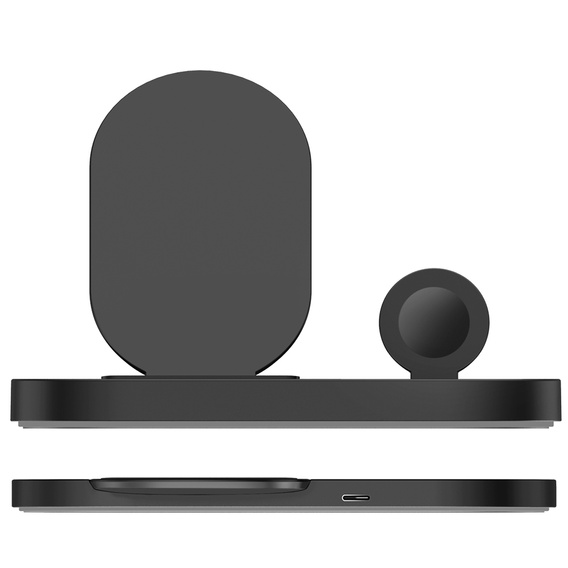 Bezprzewodowa Ładowarka Qi 3w1 15W GY-Z6S , Black