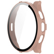 2w1 Etui + Szkło Hartowane do Garmin Venu 3S, Różowe