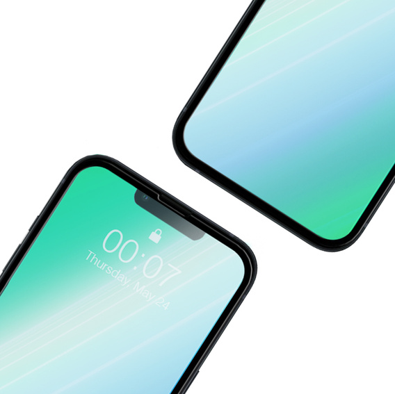 2x Szkło Hartowane do iPhone 13 Pro Max, ERBORD 3D pełne, szybka na cały ekran