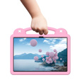 Etui dla dzieci Samsung Galaxy Tab S10 FE+, Pianka EVA, z Podstawką i Uchwytem – Różowe