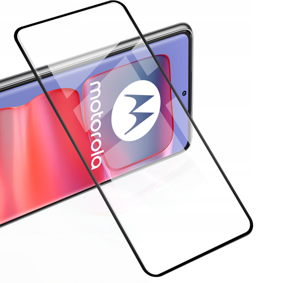 2x Szkło Hartowane do Motorola Edge 50 Pro, ERBORD 3D pełne, szybka na cały ekran