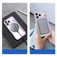 Etui z klapką Dux Ducis do iPhone 17 Pro Max, Skin X Pro, do MagSafe, fioletowe